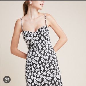 Anthropologie Daisy Midi Dress Hutch